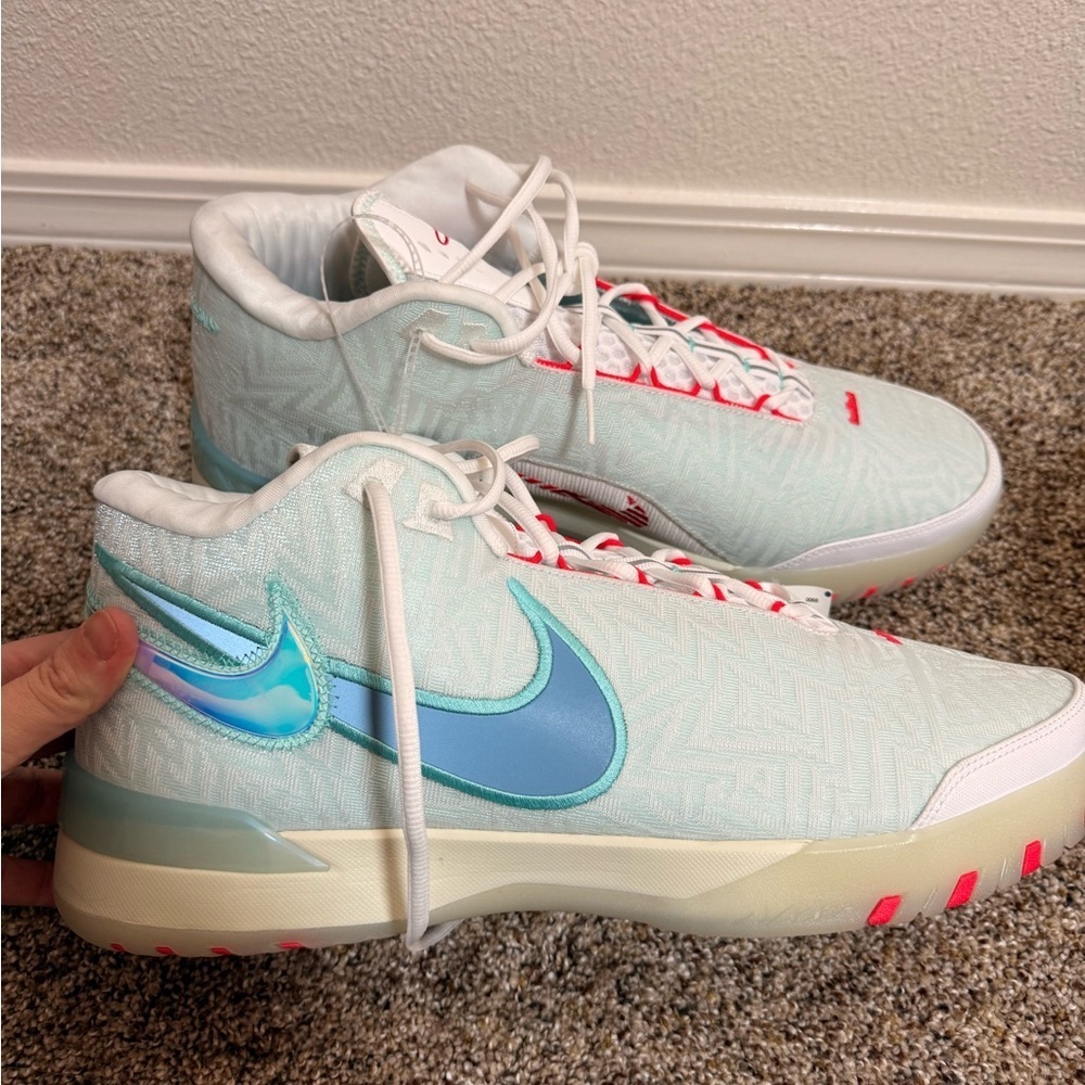 Nike LBJ NXXT Genisus EP White Aegean Storm Men Basketball Shoes HF0711-101 17
